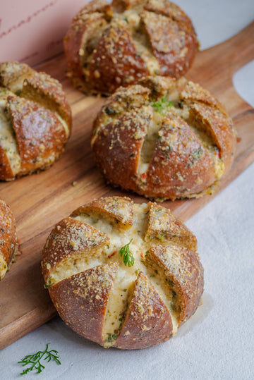 Korean Garlic Buns