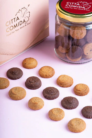 Button Cookies (Pack of 3 Jars)
